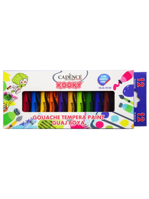 Set 12 x 15 ml guase Kooky Cadence