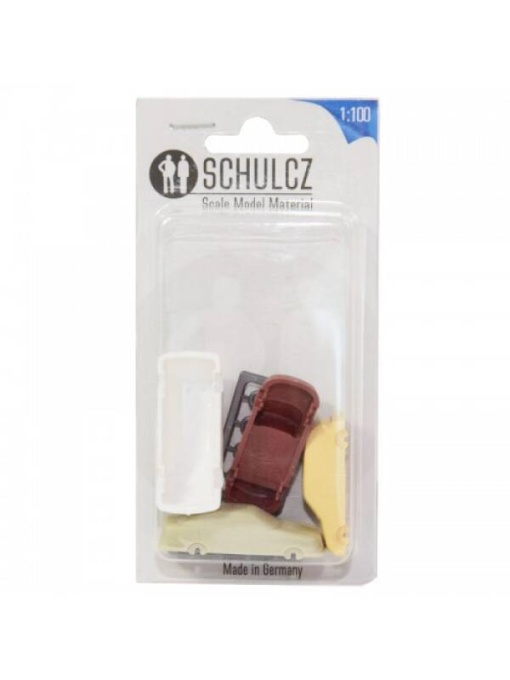 Set 4 autoturisme din plastic Schulcz 03.40105.4
