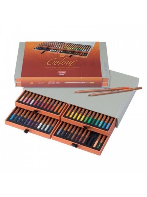 Set 48 creioane colorate Design Bruynzeel 8805H48
