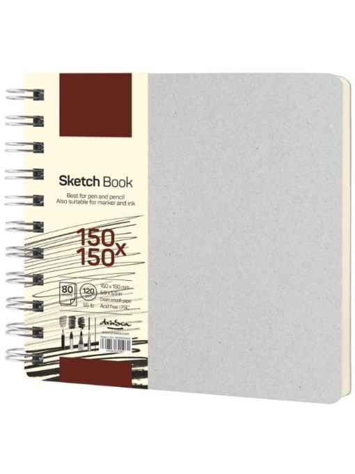 Carnet pentru schite Drasca 120g/mp, 80 file