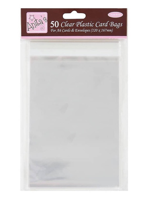 Pungi protectoare din plastic set 50 buc. A6 DP Craft ANT-1651000