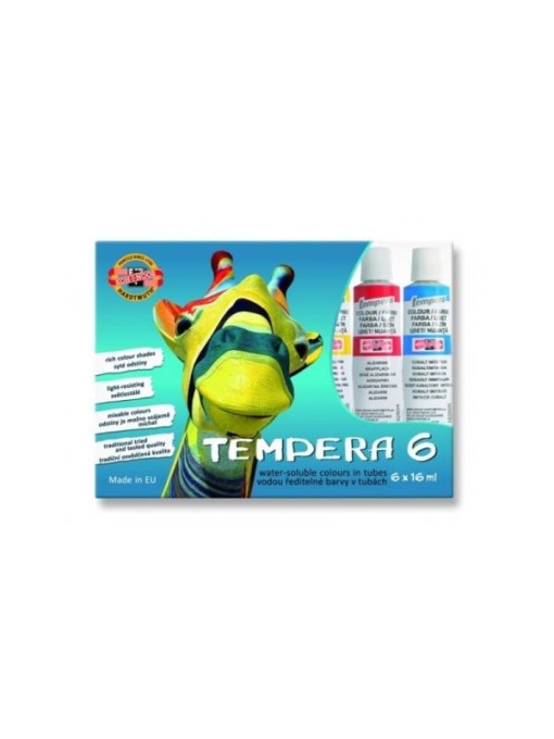 Set 6 x 16ml tempera Girafa Koh-I-Noor