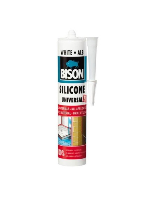 Silicon Universal alb Bison 280ml