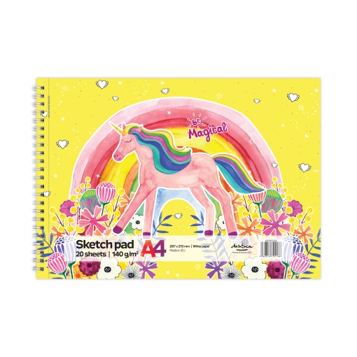 Sketchbook Drasca Lumea Copiilor A4 Unicorn 900900280