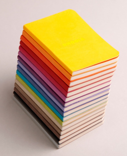 Notebook Hartie Liniata A5 80 file 90g Ivory Rhodia 1174