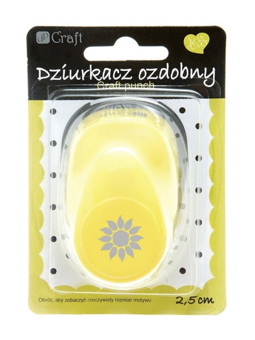 Perforator cu model floarea soarelui 2,5 cm Dp Craft JCDZ-110-142