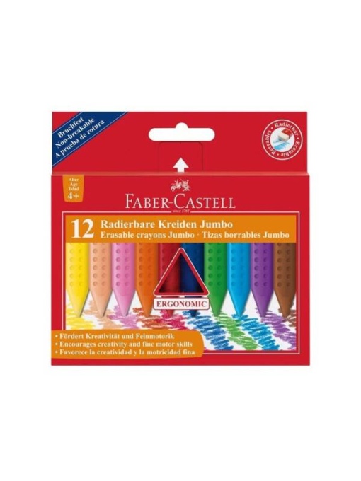 Set 12 creioane Jumbo Faber Castell 122540