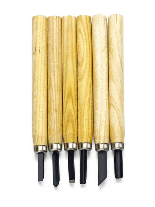 Set 6 daltite pentru lemn Isomars WC06