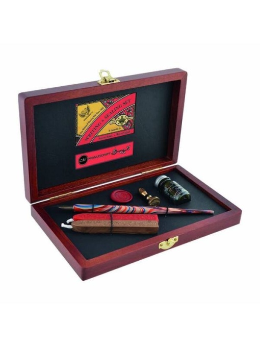 Set caligrafie si sigiliu Victoriana Manuscript N4604