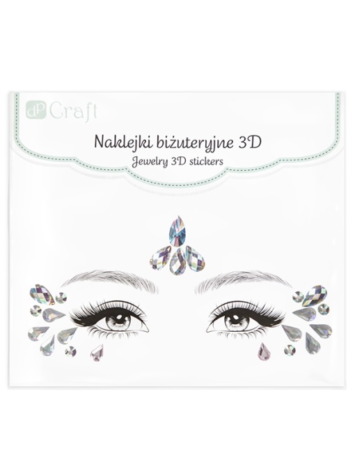 Set cristale adezive pentru fata Magic Fairy Dp Craft DPDS-008