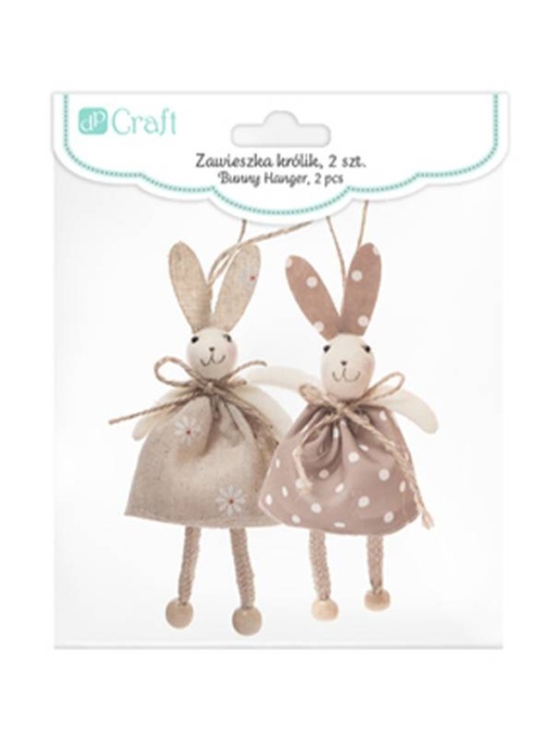 Set ornamente 2 Iepurasi de Paste Dp Craft DPWL-016