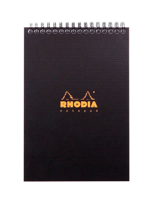 Rhodiactive Notepad cu spira 80 file 90g Rhodia