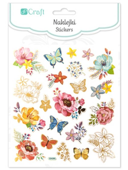 Set 21 Abtipilduri Fluturi si Flori Dp Craft DPNK-045