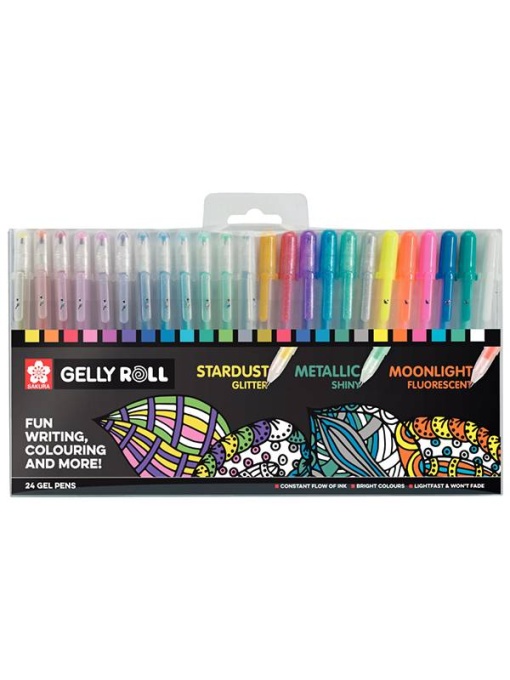 Set 24 Gelly Roll Mixed Sakura poxpgbmix24