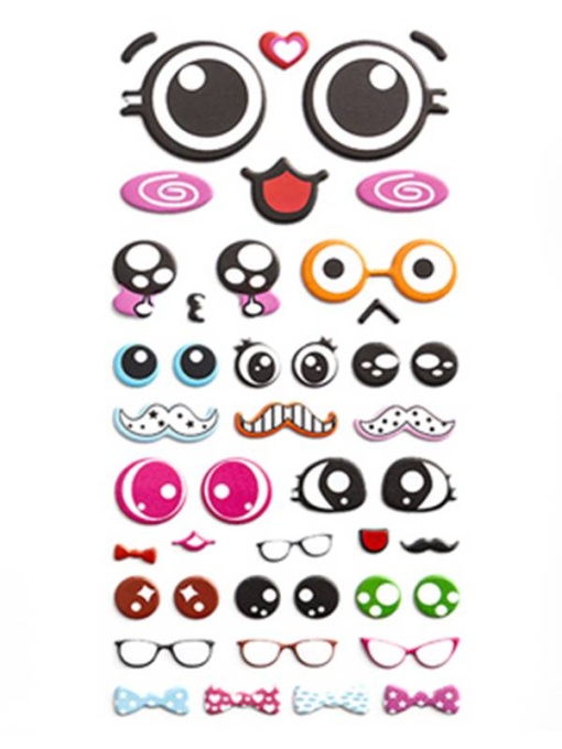 Set 44 abtipilduri Funny Faces Dp-Craft dpnk-201