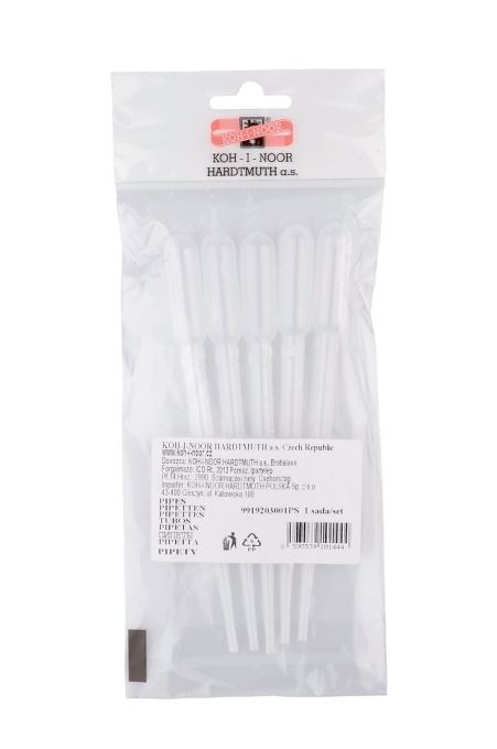 Set 5 pipete 3ml Koh-I-Noor 203