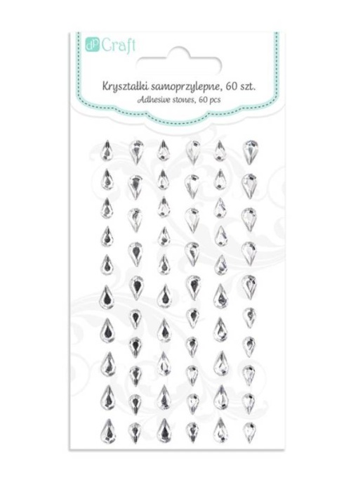 Set 60 pietre adezive picatura Dp Craft grkr-064