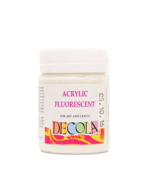 Culori acrilice 50 ml Decola Fluorescente