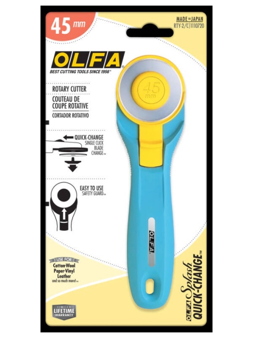 Cutter cu lama rotativa 45 mm OLFA RTY-2/C