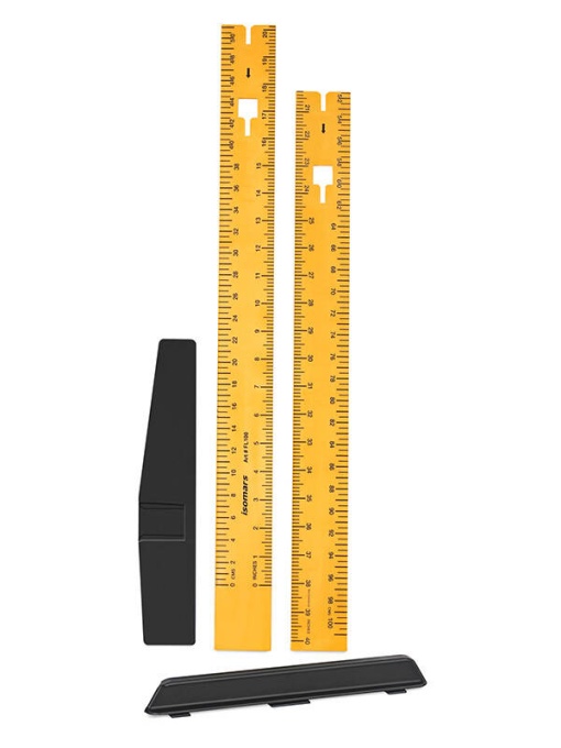 Rigla plastic pentru tabla 100cm Isomars BB59