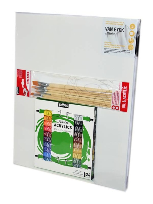 Set cadou acrilic studiu fara sevalet PRFRVA02b