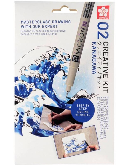 Set creativ Sakura Art - Kanagawa POAK3C