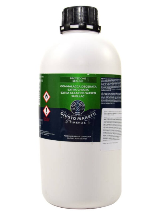 Shellac decerat extra-clar in solutie 1L Giusto Manetti 2ZGOMLACEX