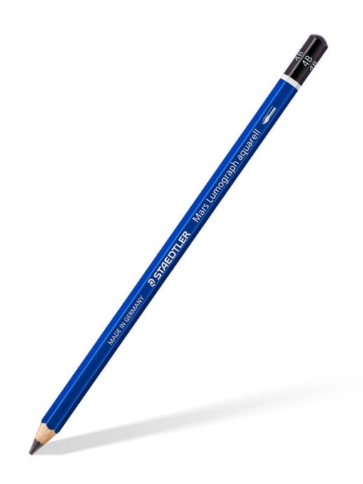 Creion grafit acuarelabil Mars Lumograph 100A Staedtler