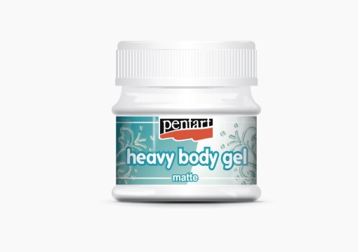 Gel cu Consistenta Densa, Efect Mat Opalescent 28159 Pentart