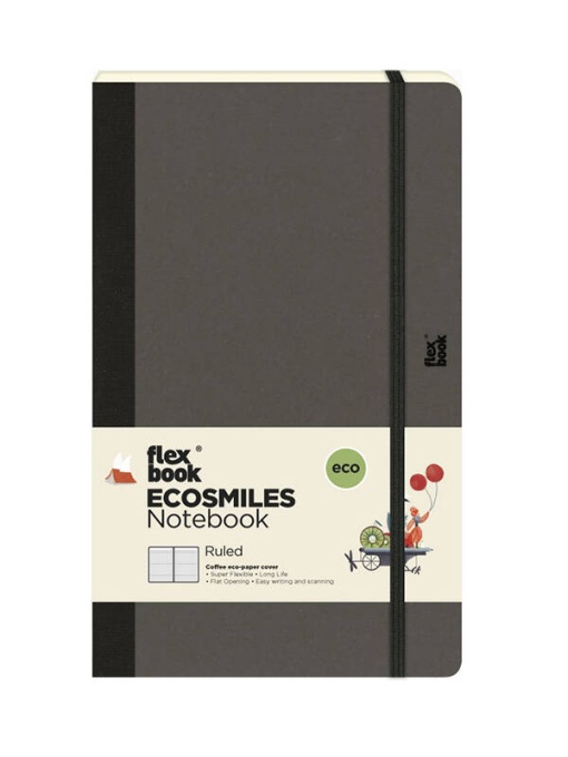 Notebook hartie liniata Ecosmiles Flexbook