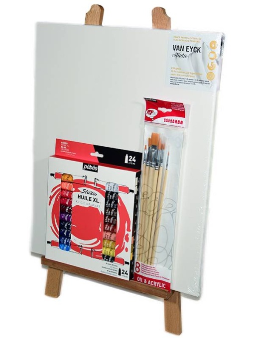 Set cadou ulei cu sevalet expo-plus 2 PRF