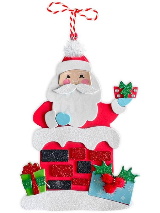 Set creativ Ornament din spuma - Mos Craciun Dp-Craft KSPI-427