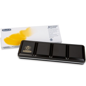Acuarele fine set 12 x 1/2 in cutie de metal Akademie Schmincke 75412