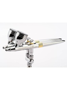 Aerograf Harder & Steenbeck Evolution CRplus Twin Action, cu doua sisteme de pulverizare