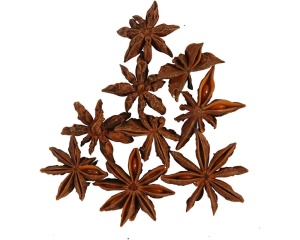 Anason stelat pentru decorare, 25-30 mm, 10 bucati, Nature Look, 50244, Creativ Company