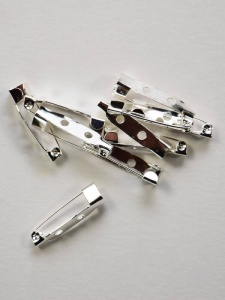 Baza brosa cu doua gauri set 10 buc. 2.5 cm