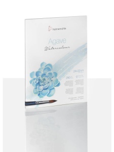 Bloc acuarela 70% fibre agave 290 g/mp 12F Agave Hahnemuhle
