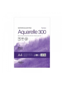 Bloc acuarela A4 Aquarelle Torchon 300 g/mp 10F Drasca