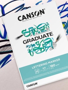 Bloc Graduate Lettering Maker Canson 180g/mp