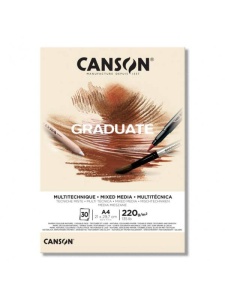 Bloc Mixed Media Natural Canson Graduate