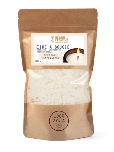 Ceara de soia pentru lumanari 380 g Graine Creative 137003