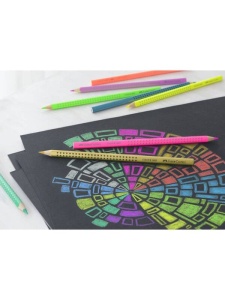 Creioane colorate Grip Colour Faber Castell