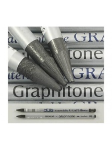 Creioane din grafit solubil Derwent Graphitone