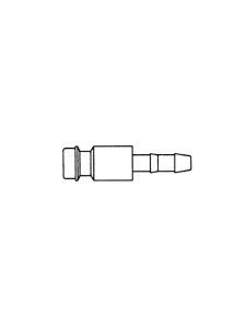 Cupla 5.0mm pentru furtun de 6mm H&S 106073