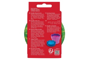 Cutie Apa Click & Go Dinozauri Verde Marmorat Faber-Castell FC181528