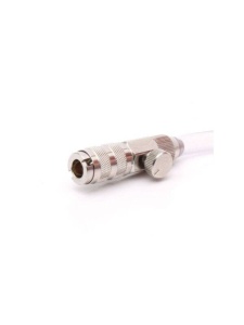 Furtun complet, 2,5m (4x6mm), cuplu rapid 2,7mm si racord mama ajustabil G1/8, 123983