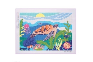 Kit Broderie cu Diamante Turtle Reef DSM-105123 Dp Craft