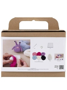 Kit Creatie - Mini-craft Monstruleti din lana de pasla 977650