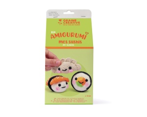 Kit Creativ Amigurumi, model Sushi 420331 Graine Creative