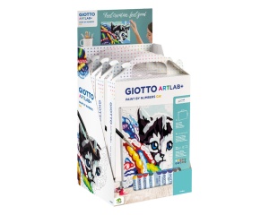 Kit Creativ ArtLab+ Pictura pe Numere Pisica Giotto